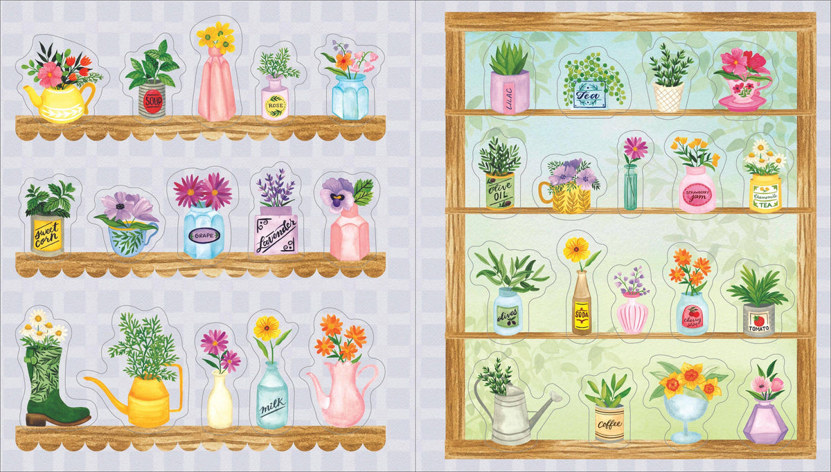 A Plant Lover's Sticker Book