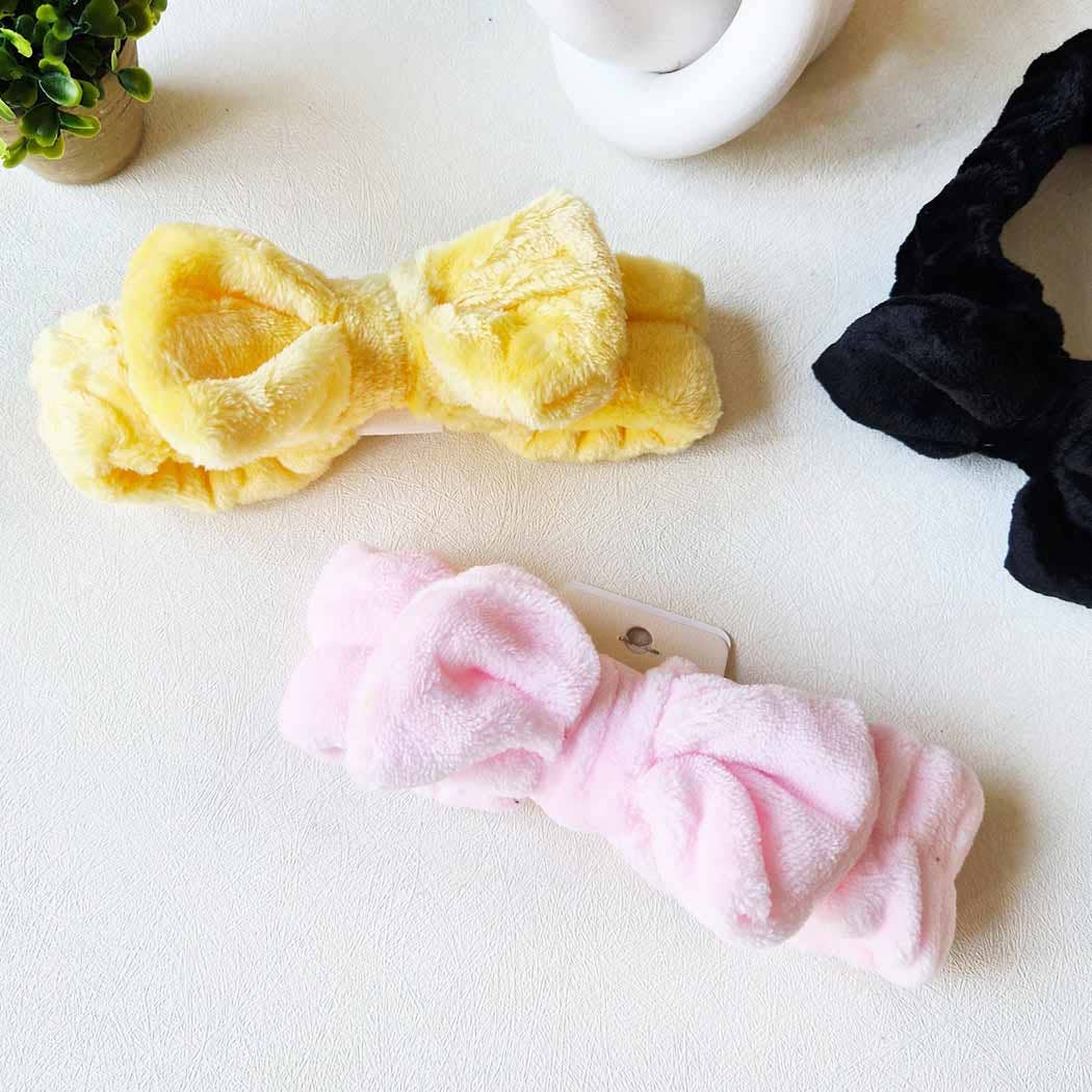 12 Colors of Plush Spa Headband