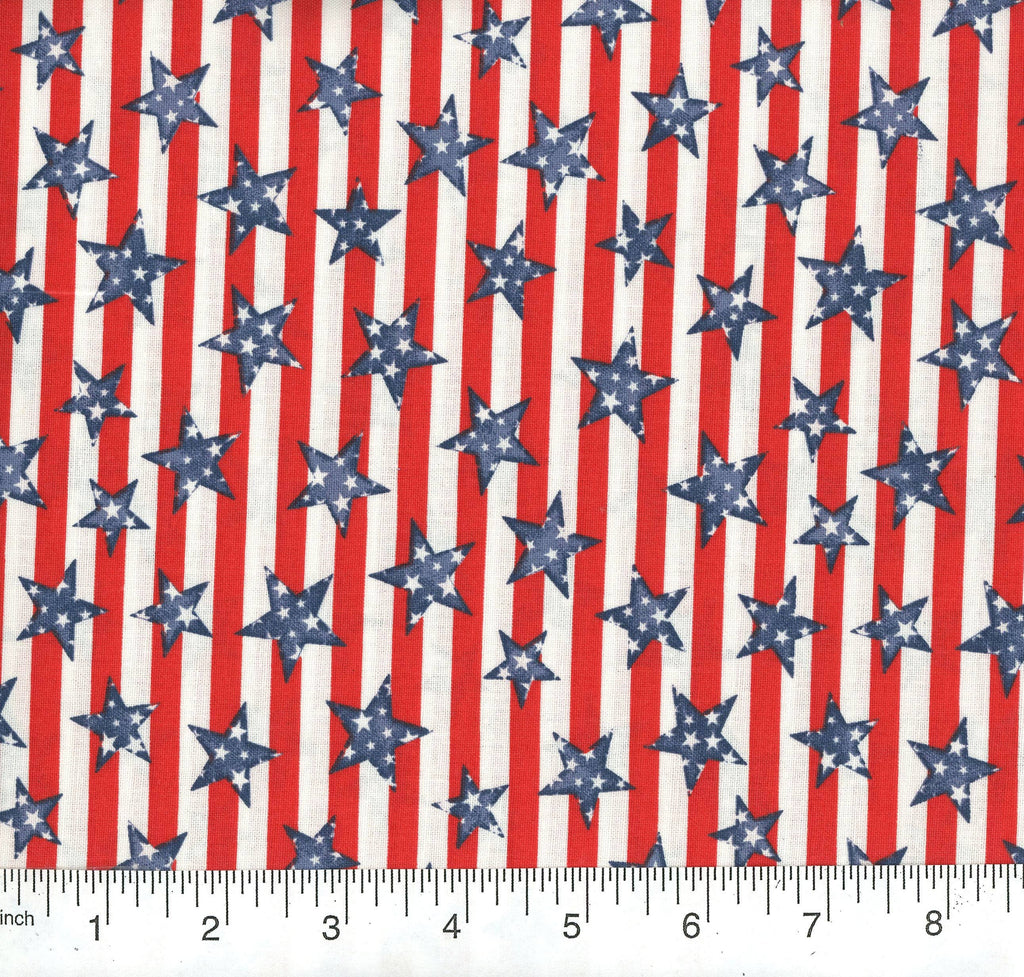 Patriotic Tie-On Dog Bandanas Retail-Ready