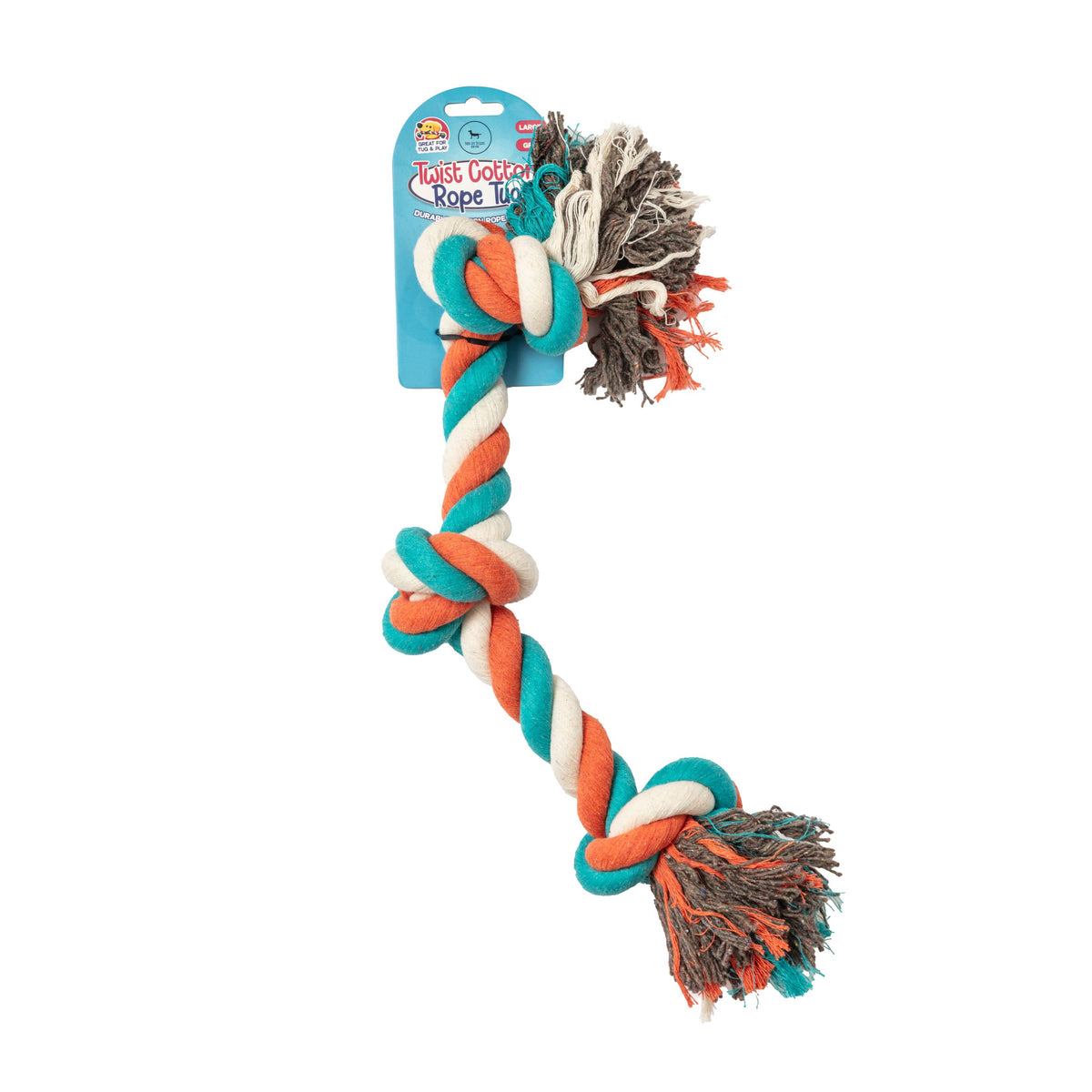Twist Cotton Rope Tug - Grove