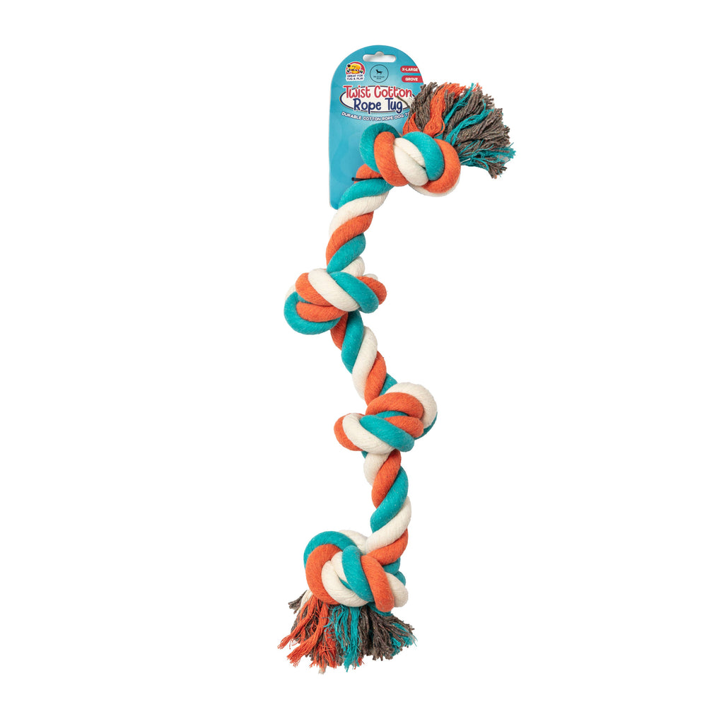 Twist Cotton Rope Tug - Grove