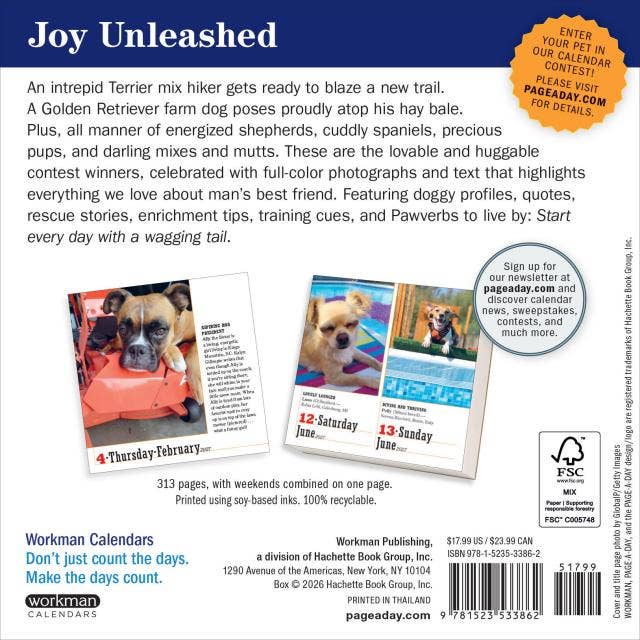 365 Dogs Page-A-Day® Calendar 2027