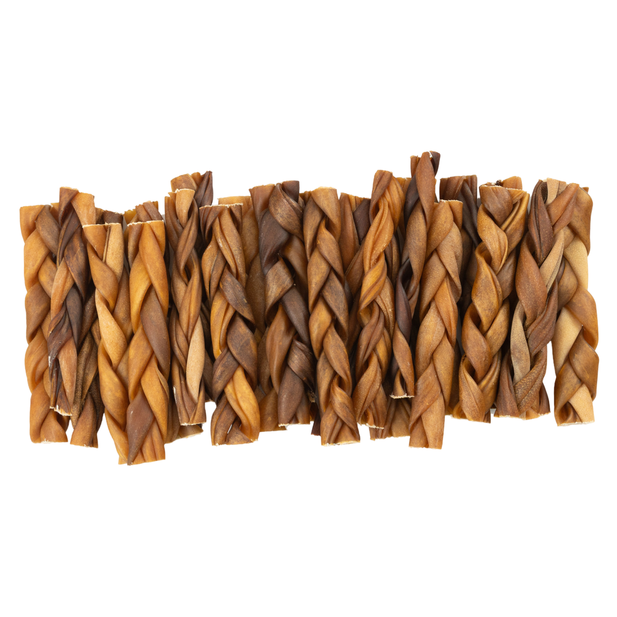 Braided Collagen Stick Dog Treats - 6" Standard (25/Bag)