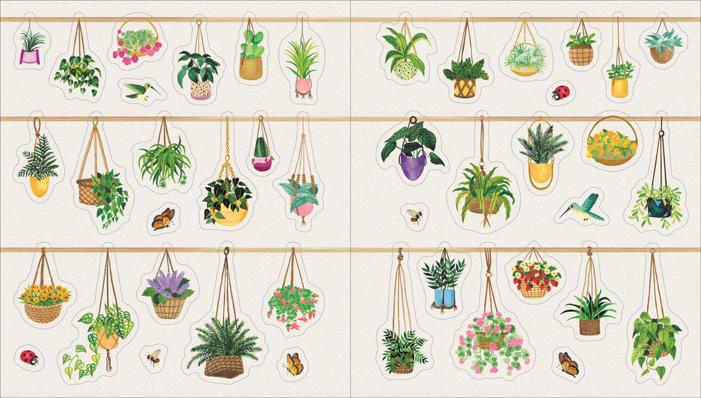 A Plant Lover's Sticker Book