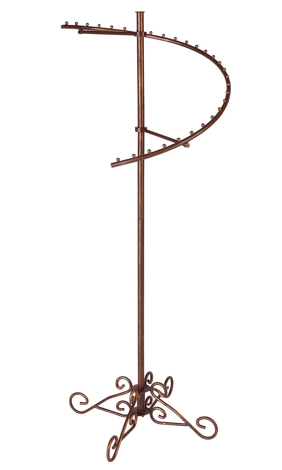 Boutique Cobblestone 29-Ball Spiral Clothing Rack