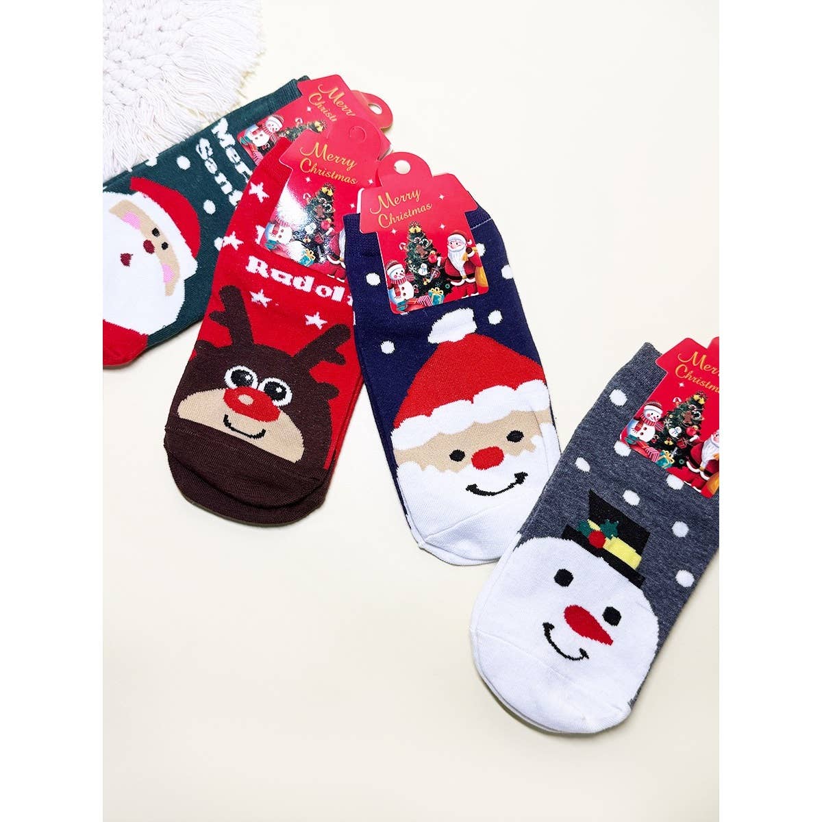 Christmas Theme Ankle Socks