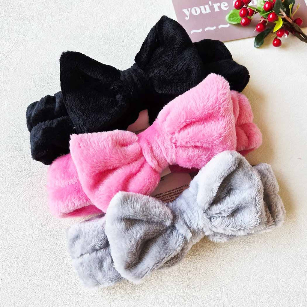 12 Colors of Plush Spa Headband