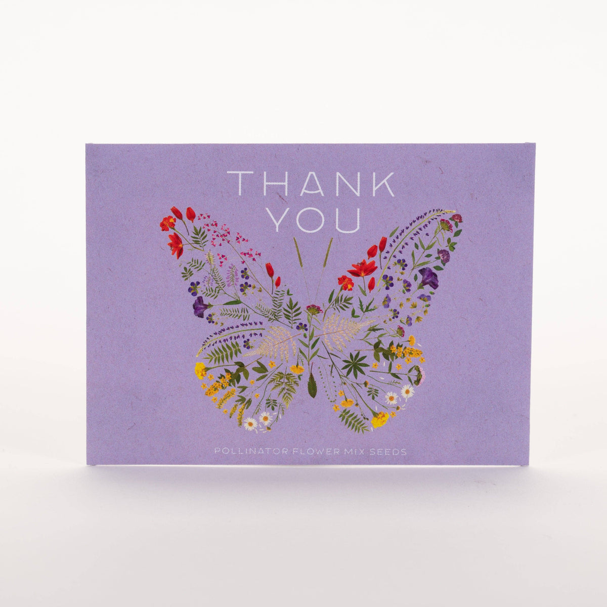 Thank You Butterfly Pollinator - Pollinator Flower Mix Seed Packets