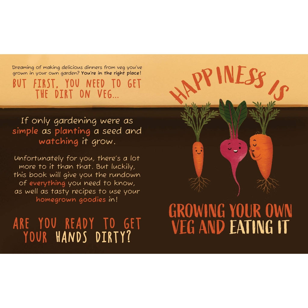 The Dirt on Veg Gardening Book – Beginner’s Guide