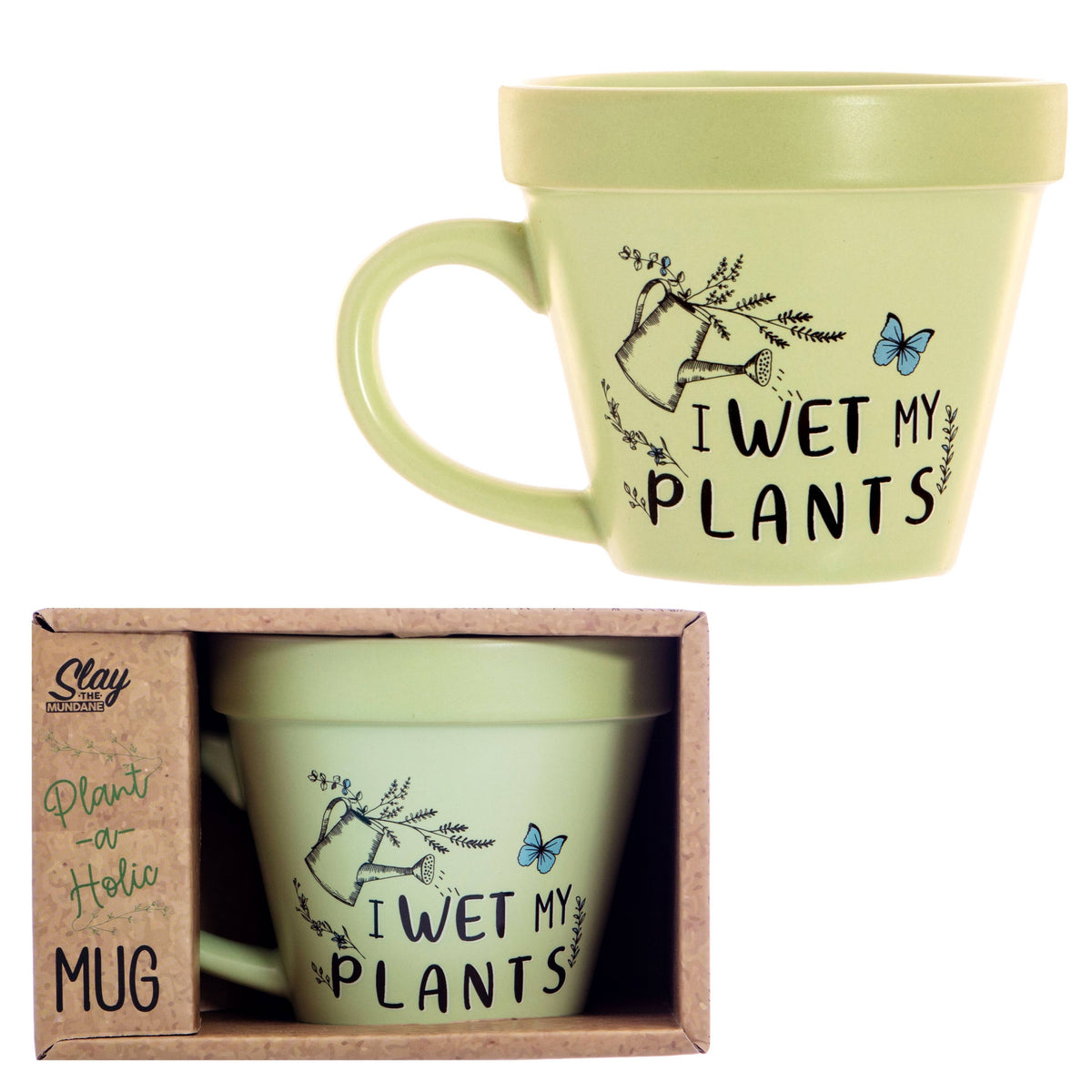 Plant Pot Mug - Gardening Gifts for Plant Moms - Wet Plants