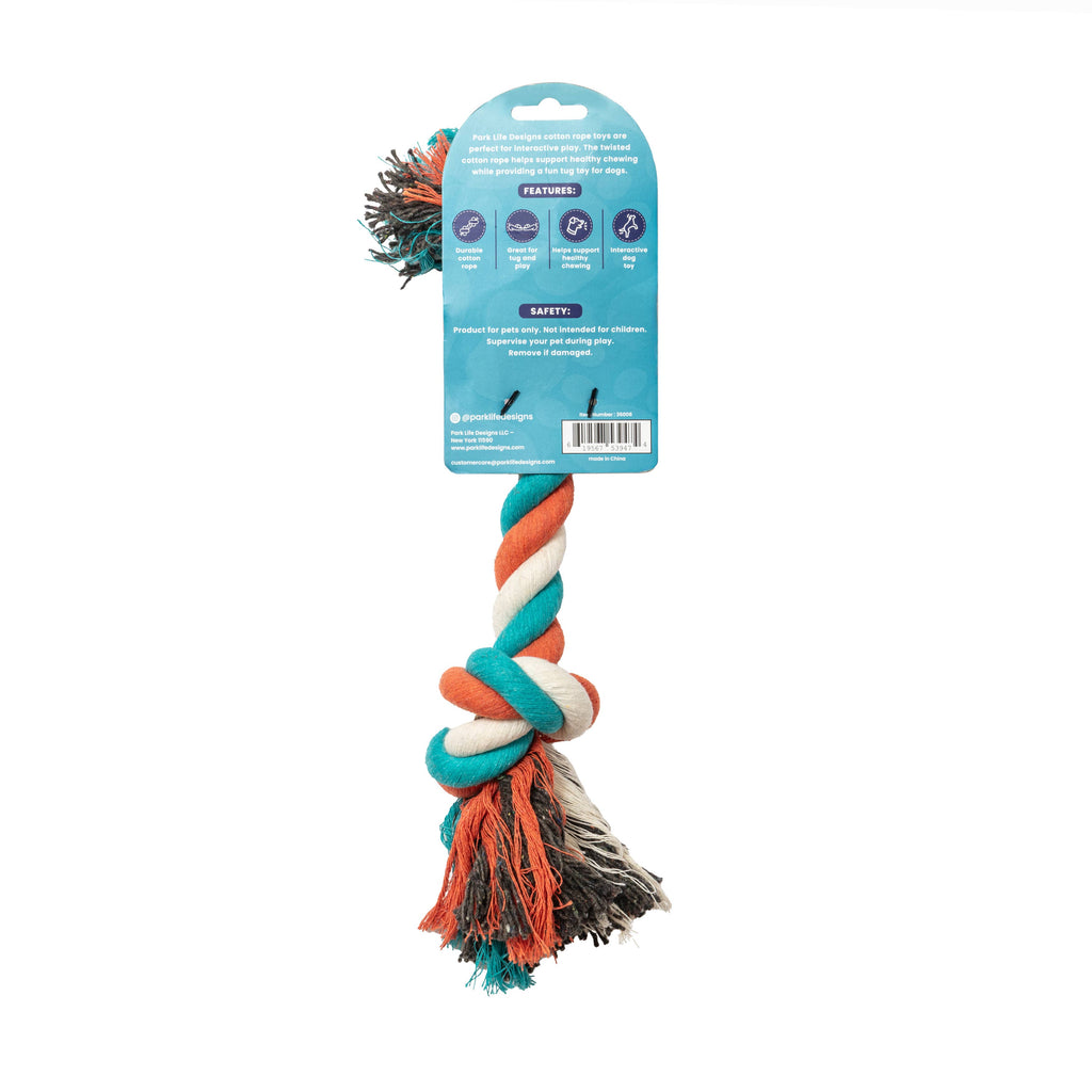 Twist Cotton Rope Tug - Grove