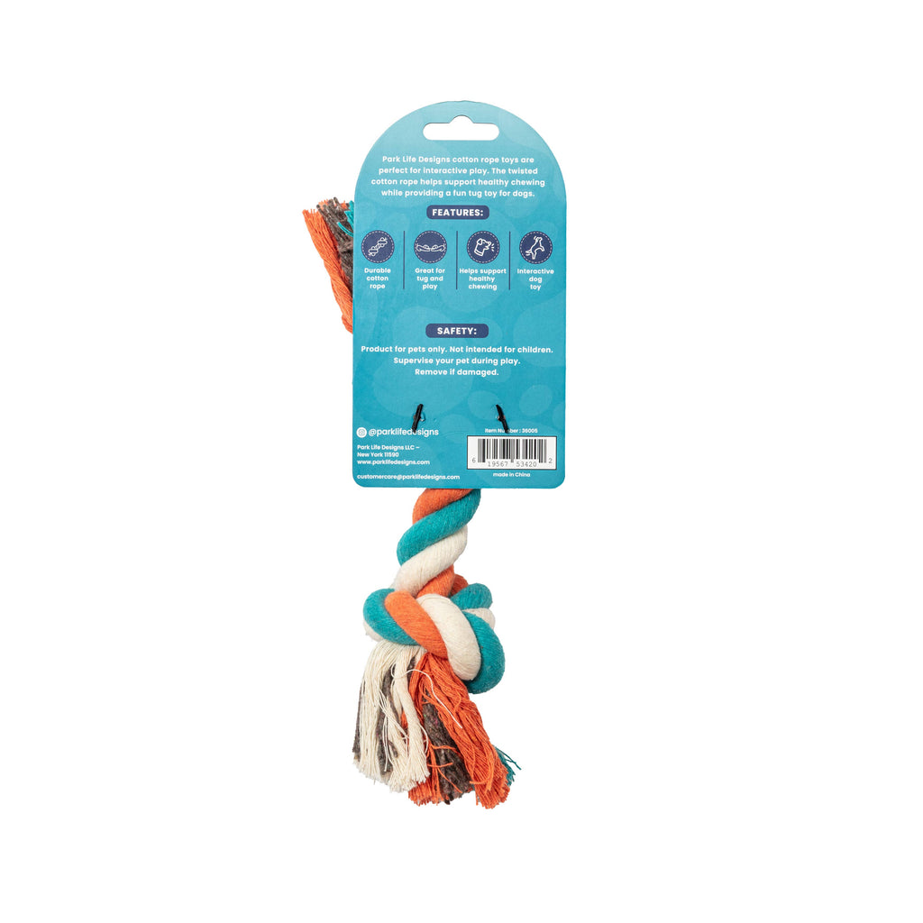 Twist Cotton Rope Tug - Grove