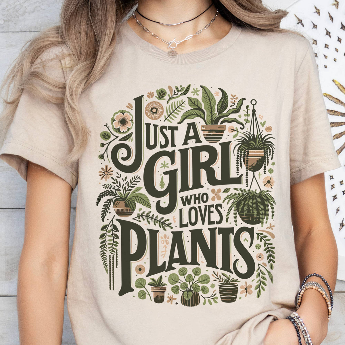 Plant Lover Garden Center Floral Shop HousePlant Graphic Tee