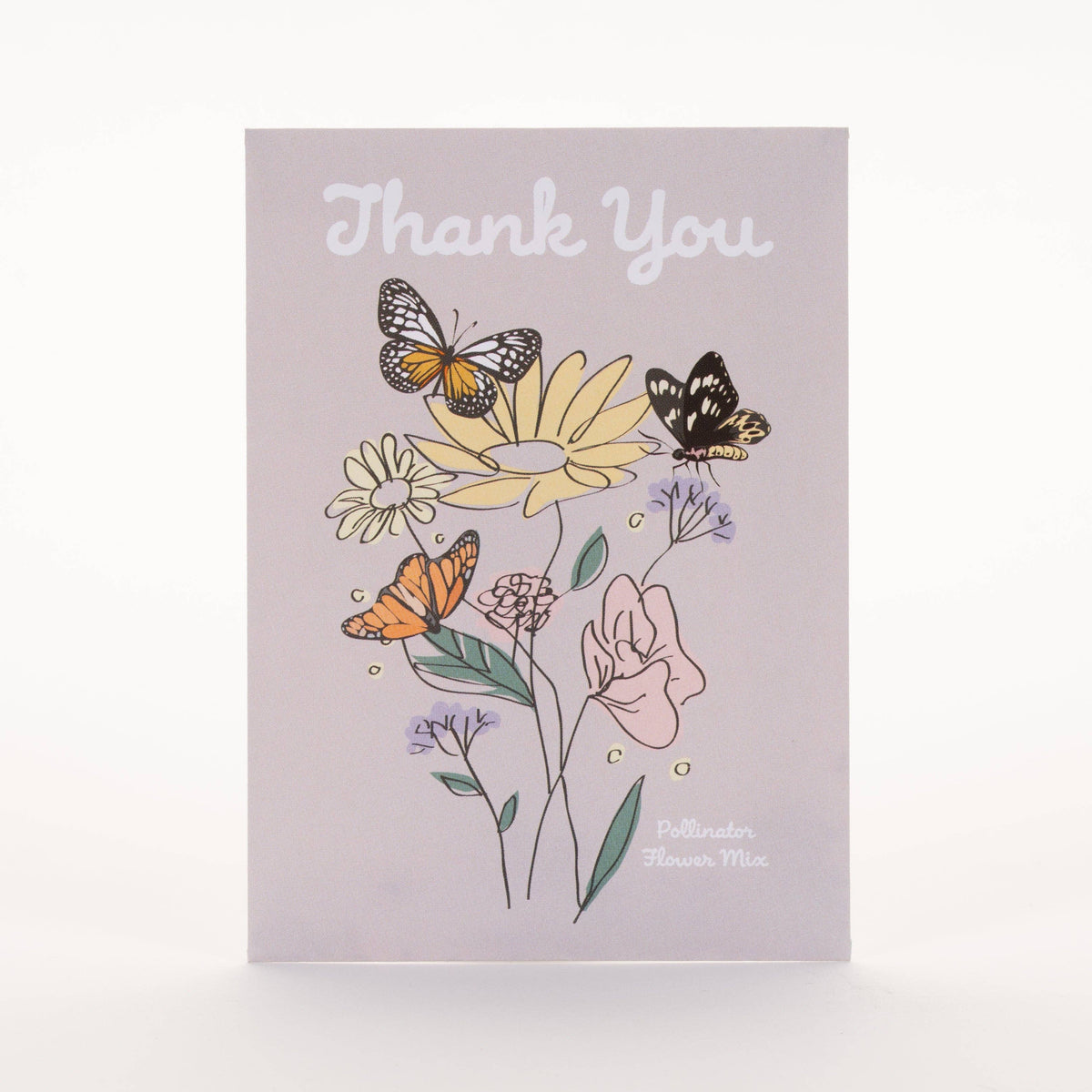Thank You Butterfly - Pollinator Flower Mix Seed Packets
