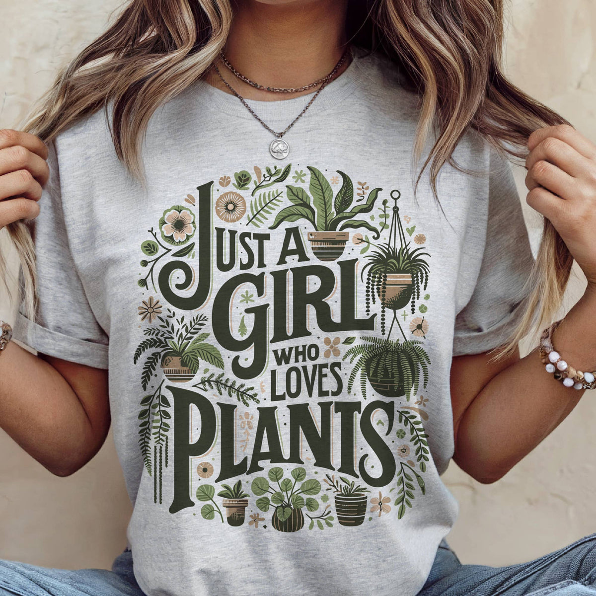 Plant Lover Garden Center Floral Shop HousePlant Graphic Tee
