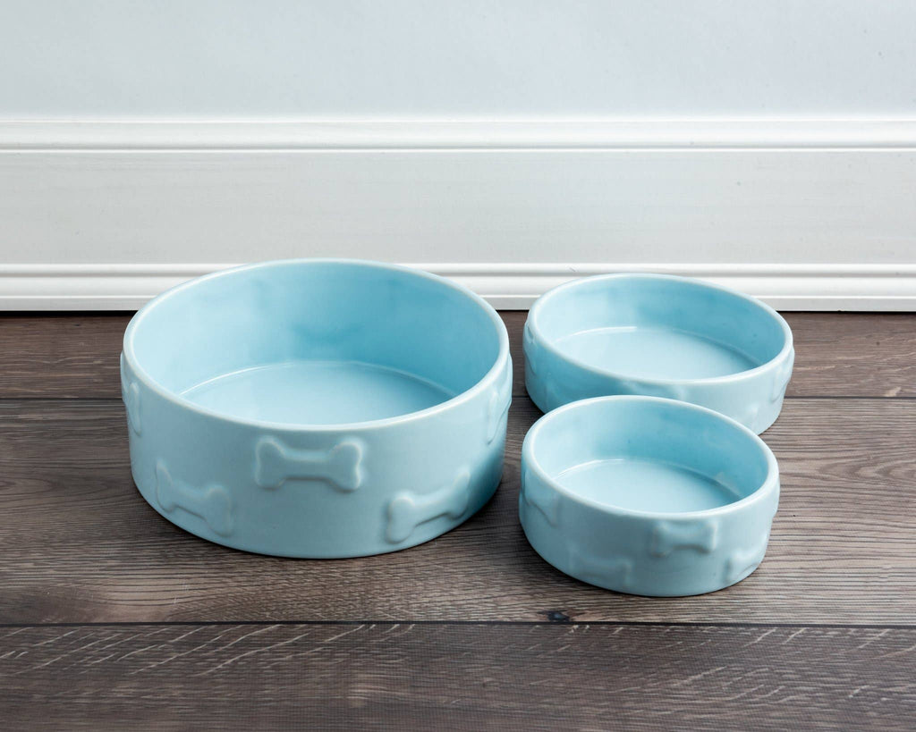 Manor Blue Pet Bowl