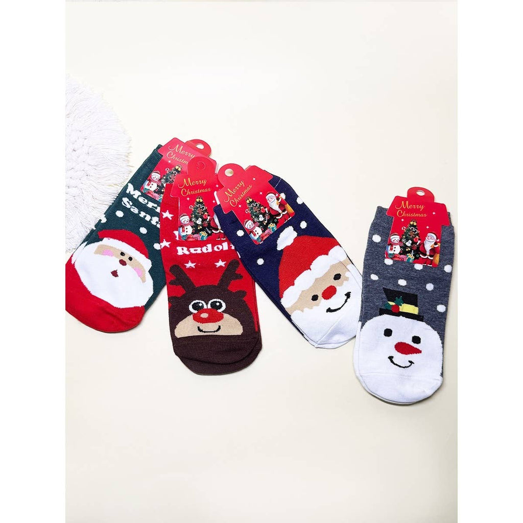 Christmas Theme Ankle Socks