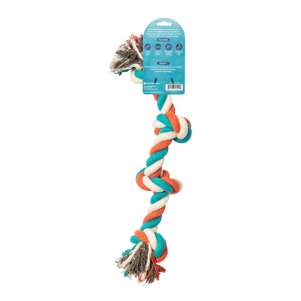 Twist Cotton Rope Tug - Grove