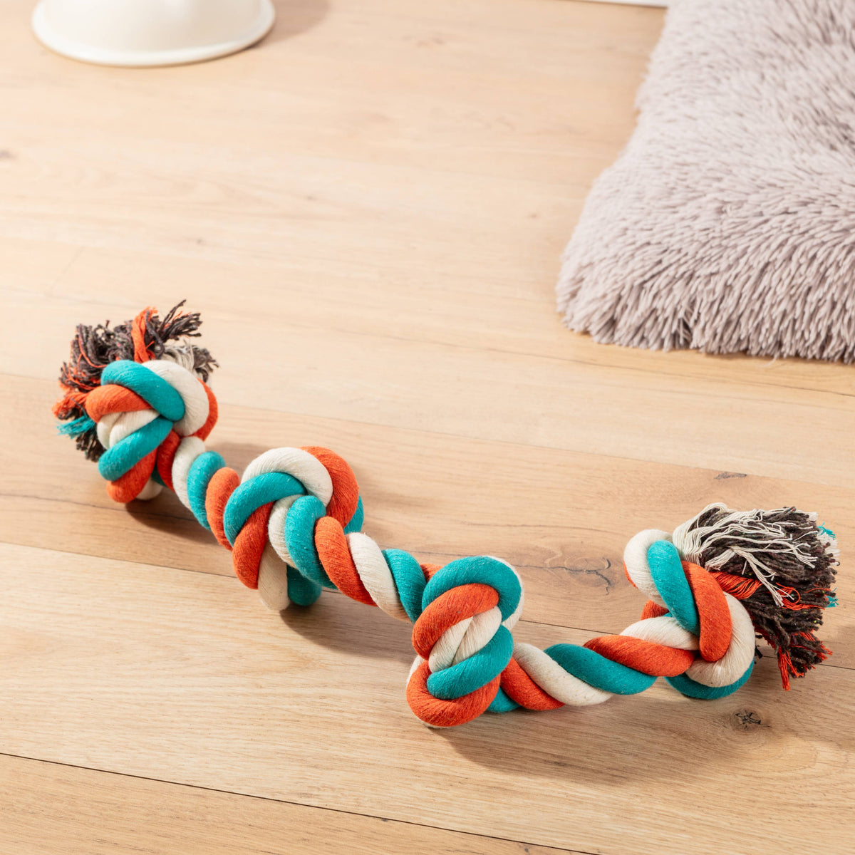 Twist Cotton Rope Tug - Grove
