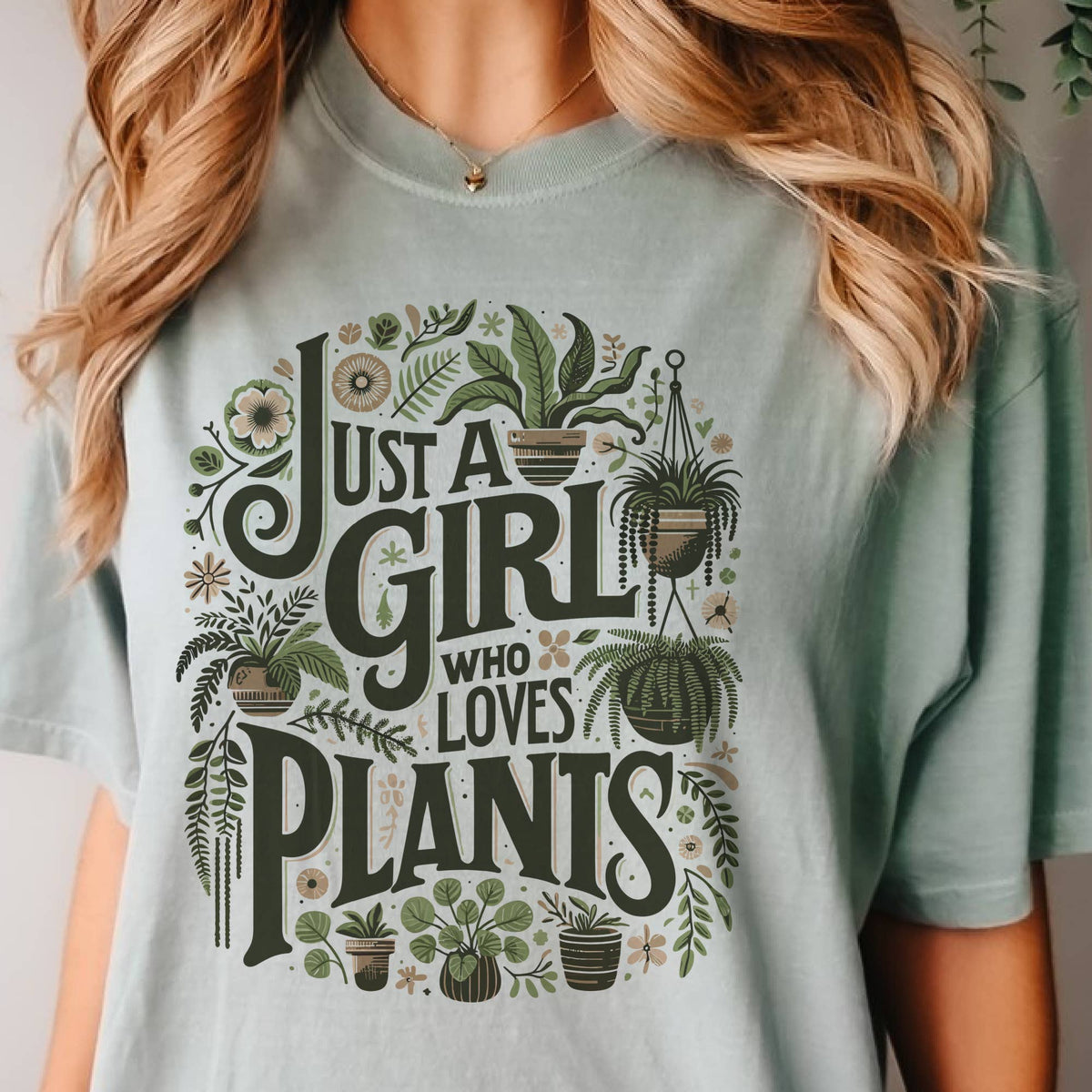 Plant Lover Garden Center Floral Shop HousePlant Graphic Tee