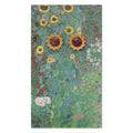 Sunflowers Fine Art Card Gold Post Earrings