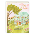 Greenhouse Garden Party Birthday Card