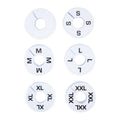 Round Size Divider For Hangrail - Generic Pack