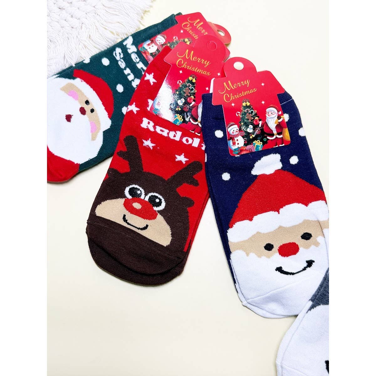 Christmas Theme Ankle Socks
