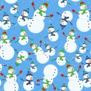 Winter Snowflake Tie-On Dog Bandana Retail-Ready