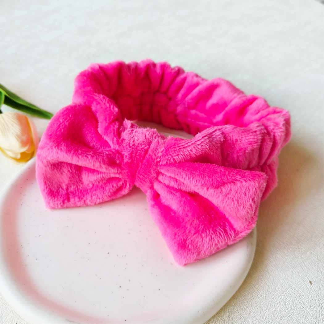 12 Colors of Plush Spa Headband