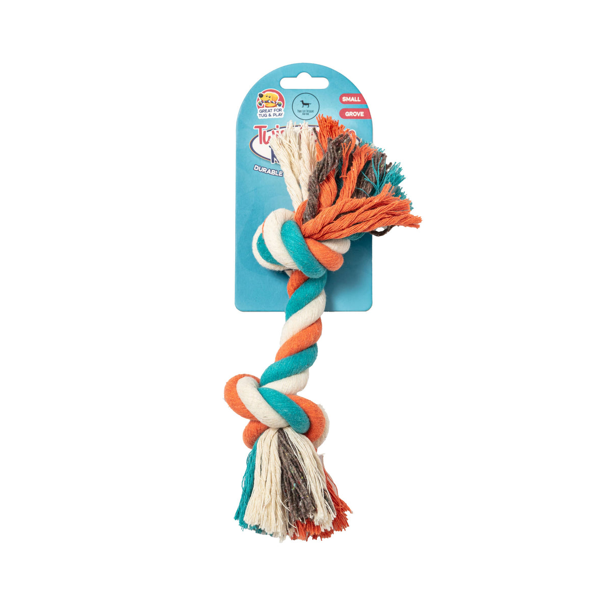 Twist Cotton Rope Tug - Grove