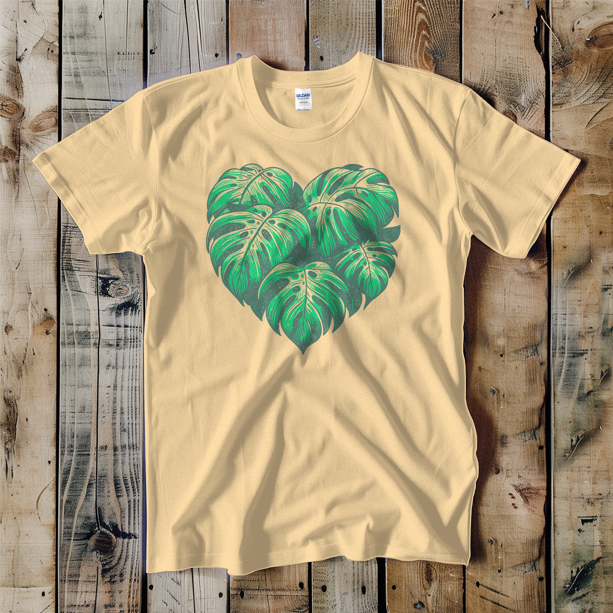Monstera Heart Unisex Tee