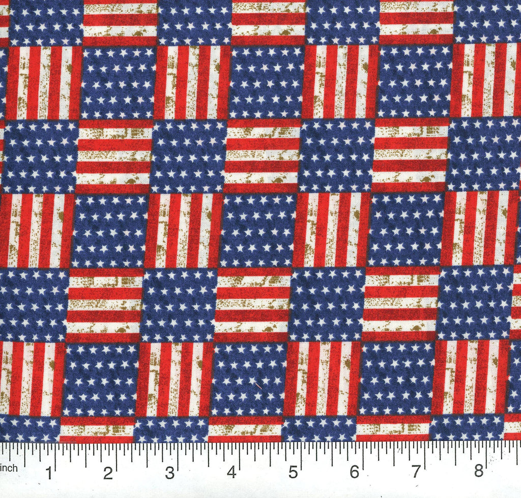 Patriotic Tie-On Dog Bandanas Retail-Ready