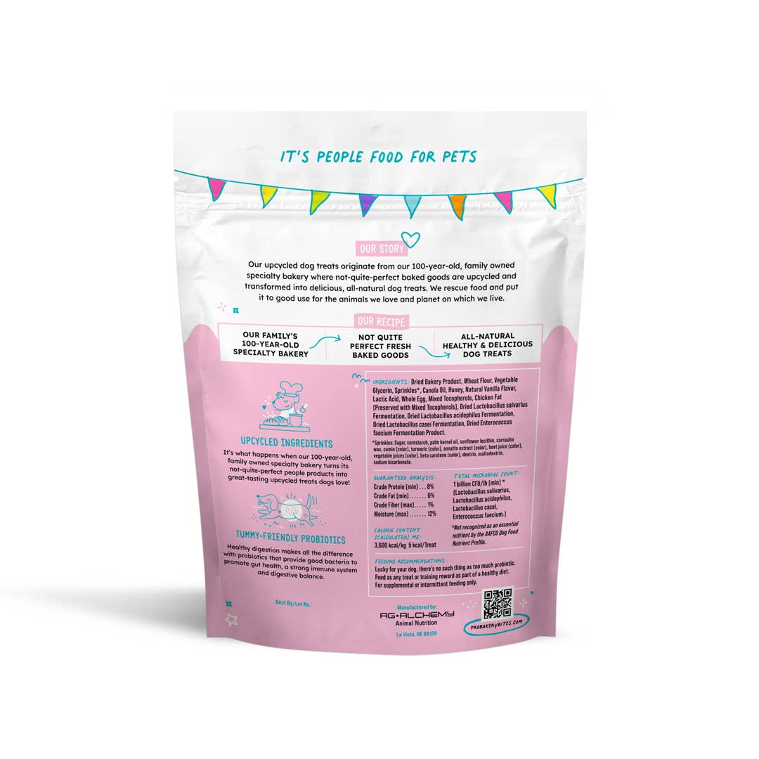 Vanilla Bday Cake 6oz