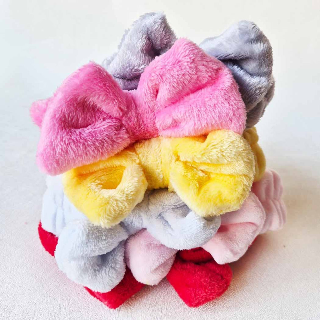 12 Colors of Plush Spa Headband