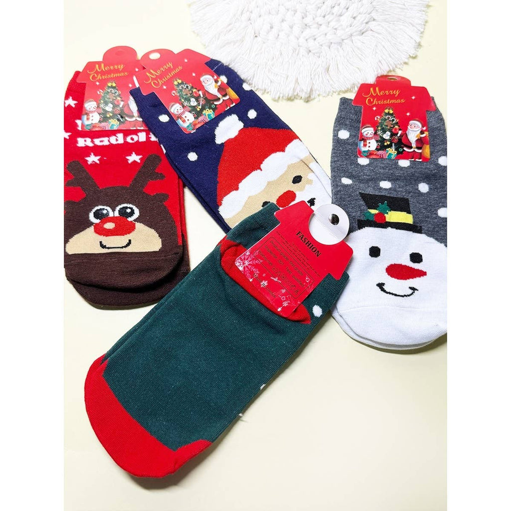 Christmas Theme Ankle Socks
