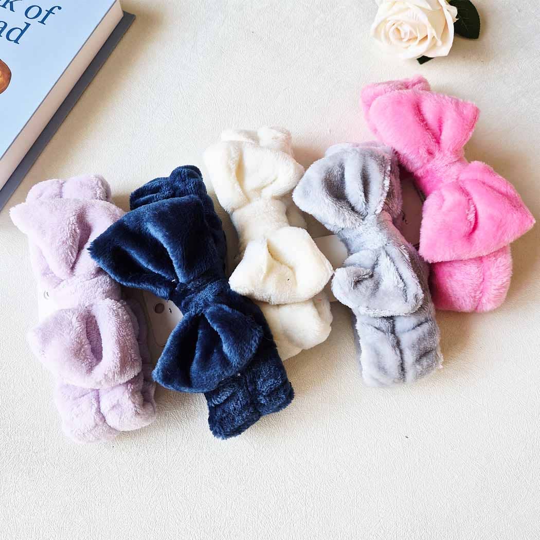 12 Colors of Plush Spa Headband