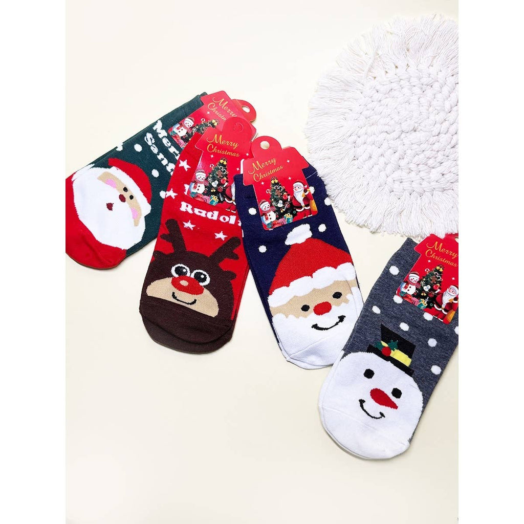 Christmas Theme Ankle Socks