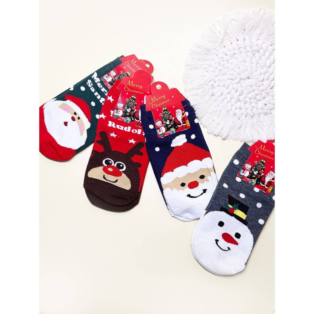 Christmas Theme Ankle Socks