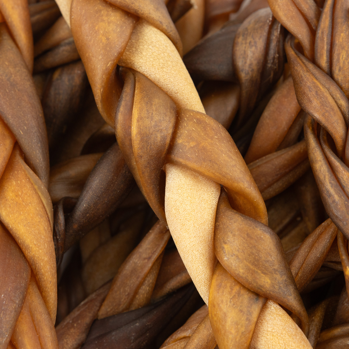 Braided Collagen Stick Dog Treats - 6" Standard (25/Bag)