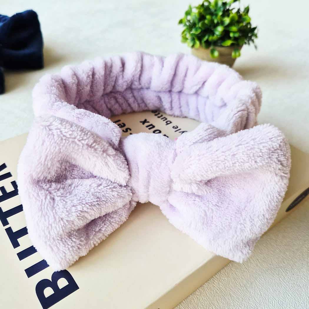 12 Colors of Plush Spa Headband