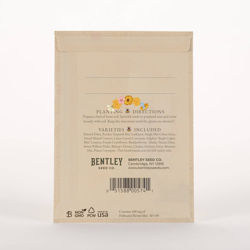 Bee Kind - Pollinator Wildflower Mix Seed Packets
